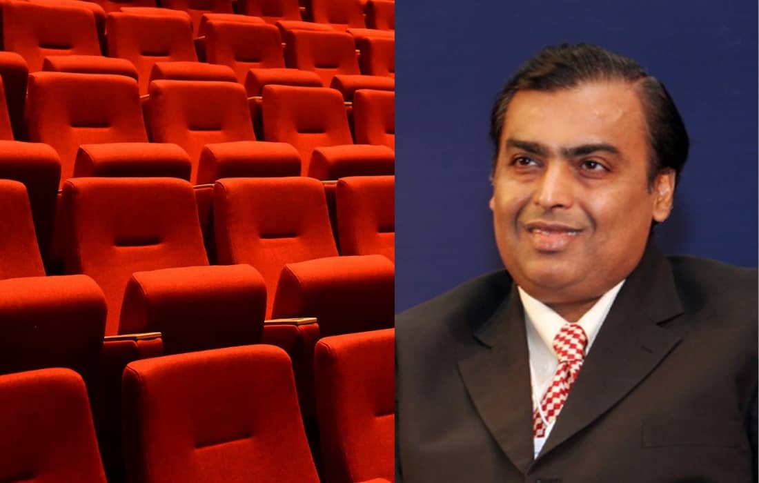 mukesh ambani buys theaters in USA