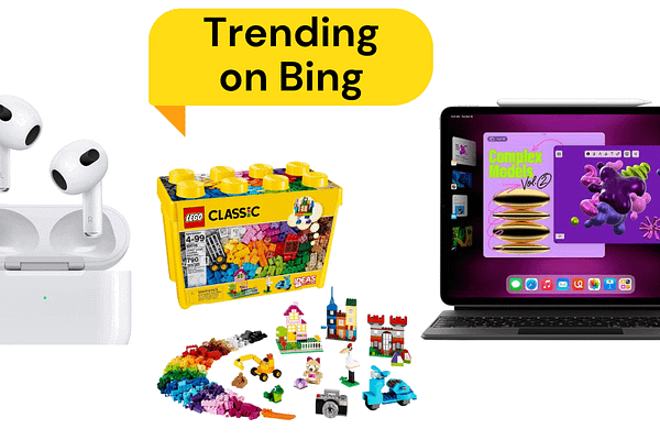 Trending products on bing